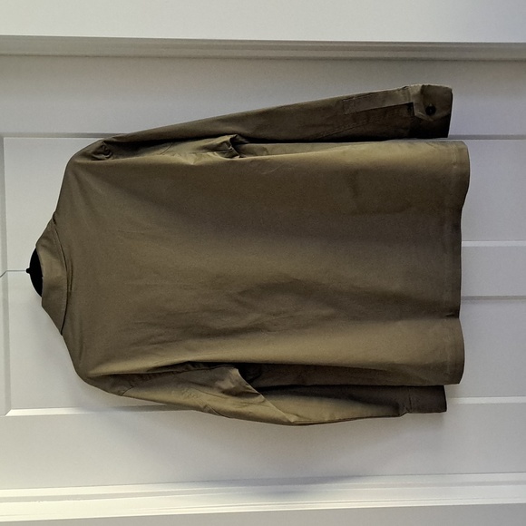 NWT Men's Cotton Lightweight Multi Pocket Jacket (Army Green) - Gentle Herd - Picture 8 of 13